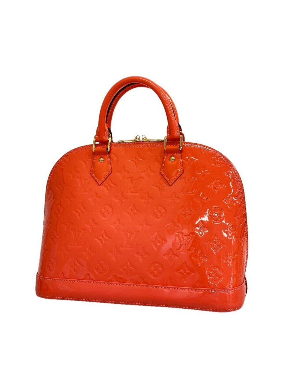 Louis Vuitton Handbag Vernis Alma PM Rose Rich